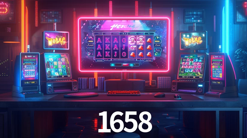 1658: Jogos de Caça-Níqueis-Altas Recompensas, Roleta-Velocidade, Blackjack-Desafios Máximos
